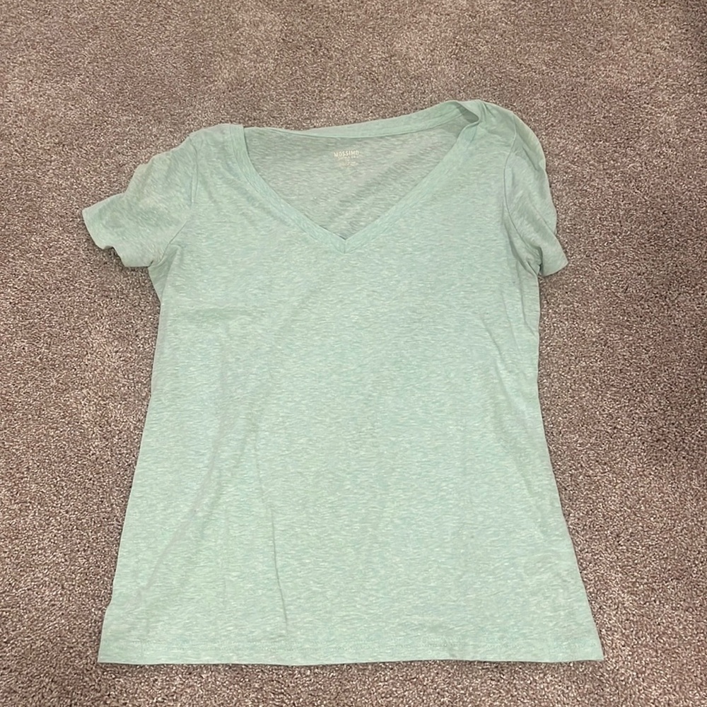 Mossimo supply co large mint shirt